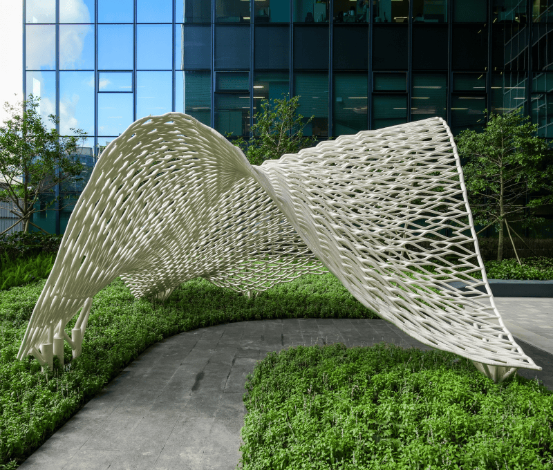 RONGSU Helps Bring Large-Scale Metal 3D-Printed Sculpture to Hong Kong, Overcoming Complex Lattice Structure Challenges